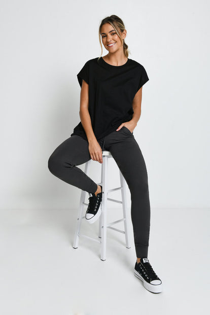 Pantalon de jogging taille haute Recharge - Odyssey Gris