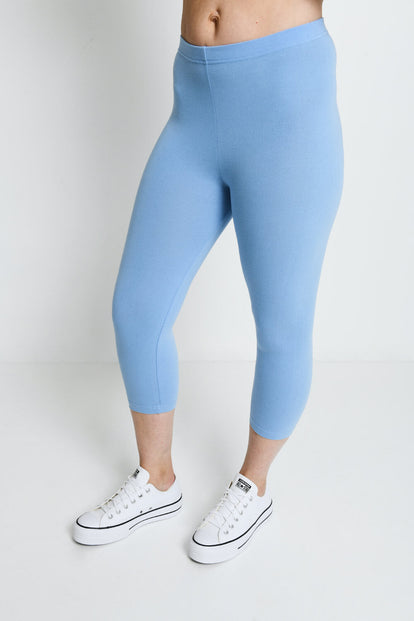 Legging court Everyday - Powder Bleu