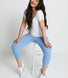 Legging court Everyday - Powder Bleu