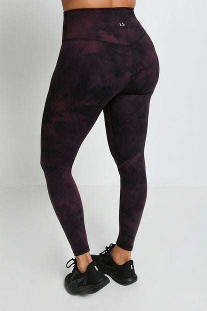 Legging taille haute Revitalise - Dark Cherry Tie Dye