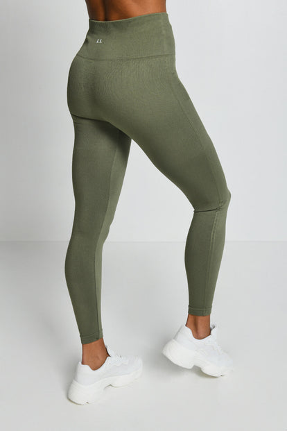 Legging taille haute sans couture Ultimate - Vert Sauge