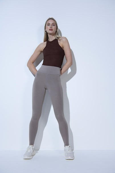 Legging léger taille haute grande taille Everyday - Stone