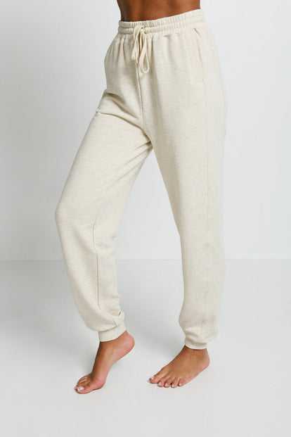 Pantalon de jogging Lounge-Luxe - Vanilla Marl