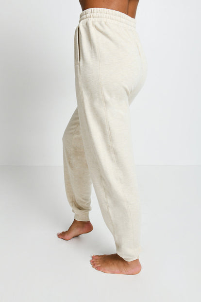 Pantalon de jogging Lounge-Luxe - Vanilla Marl