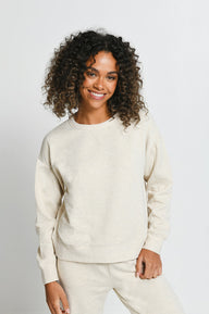 Sweat Lounge-Luxe - Vanilla Marl