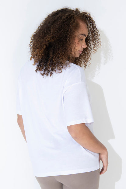 Everyday T-Shirt oversize-shirt - Blanc