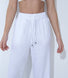 Pantalon en lin Everyday - Blanc