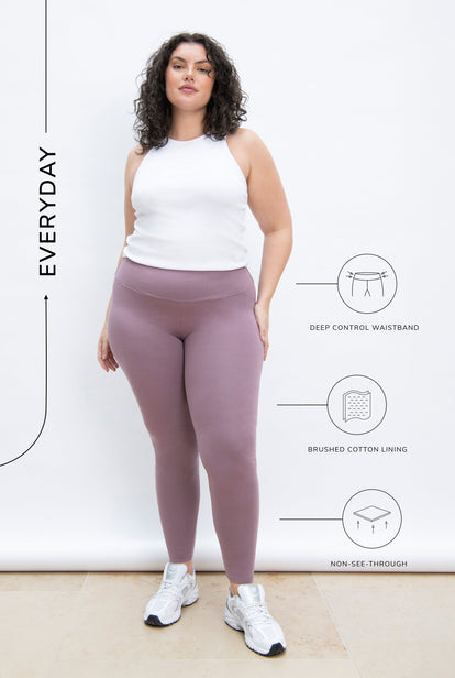 Legging taille haute Everyday - Elderberry Purple