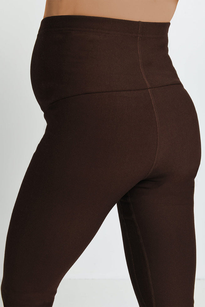 Legging de grossesse Winter Everyday - Espresso Marron