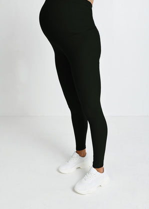 Legging de grossesse Winter Everyday - Deep Olive