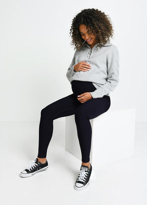 Maternity Winter Everyday Leggings - Vintage Navy